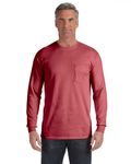 Comfort Colors Adult Heavyweight RSLong-Sleeve Pocket T-Shirt Brick