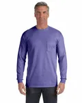 Comfort Colors Adult Heavyweight RSLong-Sleeve Pocket T-Shirt Violet