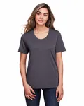 CORE365 Ladies' Fusion ChromaSoft Performance T-Shirt Carbon