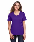 CORE365 Ladies' Fusion ChromaSoft Performance T-Shirt Campus Purple