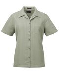 UltraClub Ladies' Cabana Breeze Camp Shirt Sage
