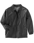 Harriton Adult Nylon Staff Jacket BLACK