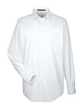 Devon & Jones Men's Crown Woven Collection RoyalDobby Shirt WHITE