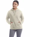 Champion Ladies' PowerBlend Relaxed Hooded Sweatshirt SAND