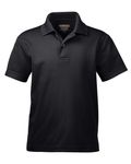 CORE365 Youth Origin Performance Piqu Polo BLACK