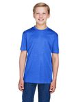 Team 365 Youth Sonic Heather Performance T-Shirt SP ROYAL HEATHER