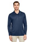 Team 365 Men's Zone Performance Long Sleeve Polo SPORT DARK NAVY