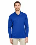 Team 365 Men's Zone Performance Long Sleeve Polo SPORT ROYAL