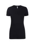 Next Level Apparel Ladies' CVC T-Shirt BLACK