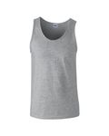 Gildan Adult Ultra Cotton Tank Sport Grey