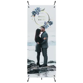 Adjustable X Banner Stands - Custom Socks Now