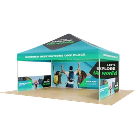 Custom Outdoor Canopy Tents Waterproof 15ft X 10ft - Custom Socks Now