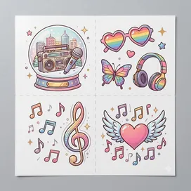 Tear & Share Tattoos - Custom Socks Now