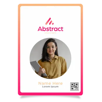 ID Cards and Badge Holders - Custom Socks Now