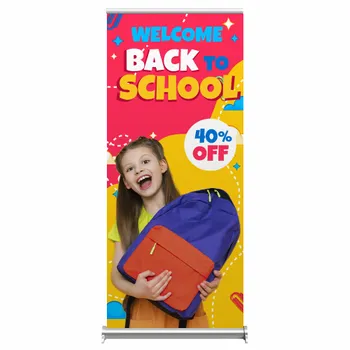 Banner Stands - Custom Socks Now