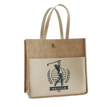 Jute Tote Bags - Custom Socks Now