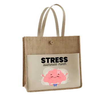 Jute Tote Bags - Custom Socks Now