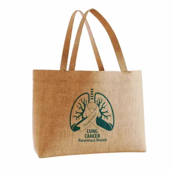 Jute Tote Bags - Custom Socks Now