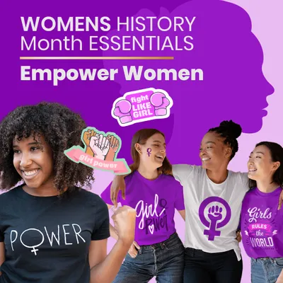 Women's History Month Essentials - Custom Socks Now