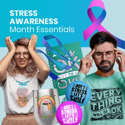 Stress Awareness Month Essentials - Custom Socks Now