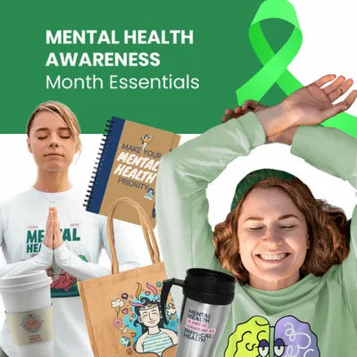 Mental Health Awareness Month Essentials - Custom Socks Now