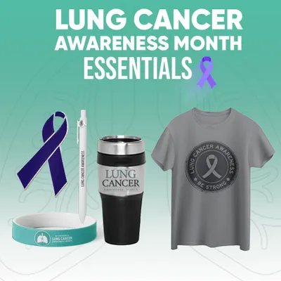Lung Cancer Awareness Month Essentials - Custom Socks Now