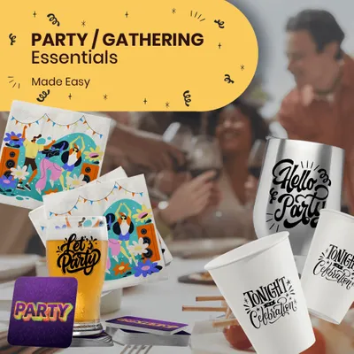 Party/Gathering Essentials - Custom Socks Now