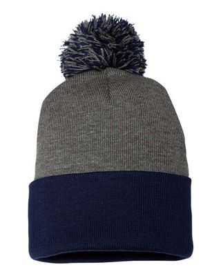 Dark Heather Grey/ Navy Dark Heather Grey/ Navy - Custom Socks Now