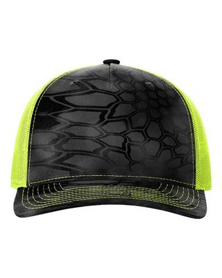 Kryptek Typhon/ Neon Yellow Kryptek Typhon/ Neon Yellow - Custom Socks Now