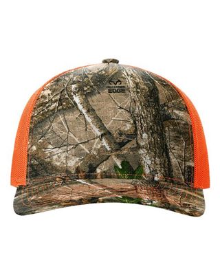 Realtree Edge/ Neon Orange Realtree Edge/ Neon Orange - Custom Socks Now