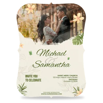 Invitation & Announcement Cards - Custom Socks Now