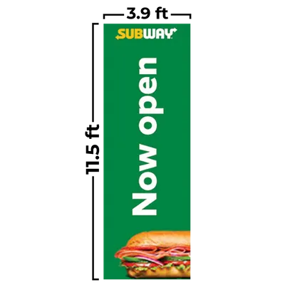 3.9 ft x 11.5 ft - Custom Socks Now