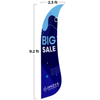 2.3 ft x 9.2 ft 2.3 ft x 9.2 ft - Custom Socks Now