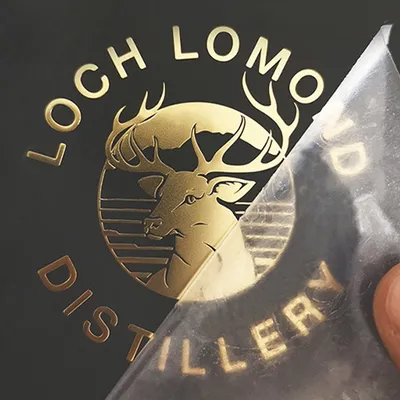 Metallic Sticker - Custom Socks Now