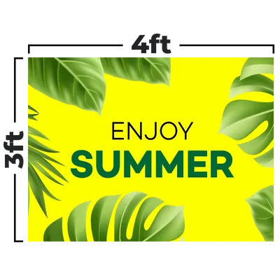 4 x 3 ft - Custom Socks Now