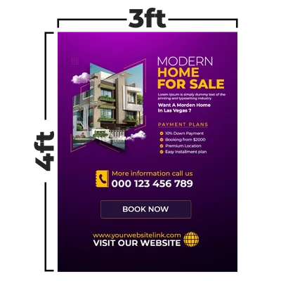 3 x 4 ft - Custom Socks Now