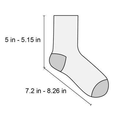 Women_DTF Printing + Pure Cotton Quarter Women_DTF Printing + Pure Cotton Quarter - Custom Socks Now
