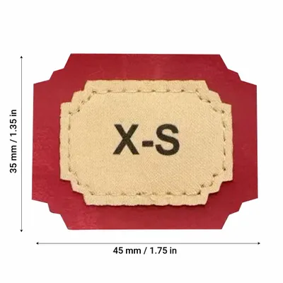 1.75 in x 1.35 in 1.75 in x 1.35 in - Custom Socks Now