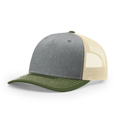 HEATHER GRAY/BIRCH/ARMY OLIVE HEATHER GRAY/BIRCH/ARMY OLIVE - Custom Socks Now
