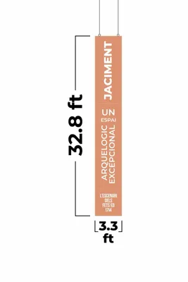 3.3 ft x 32.8 ft - Custom Socks Now