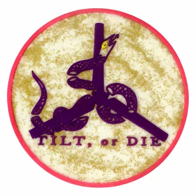 Gold Glitter PVC - Custom Socks Now