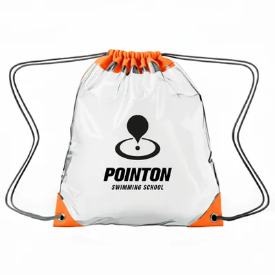 Clear - Orange - Custom Socks Now