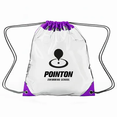 Clear - Purple - Custom Socks Now