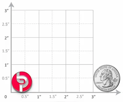 0.75 inch - Custom Socks Now