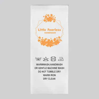 Satin Label - Custom Socks Now