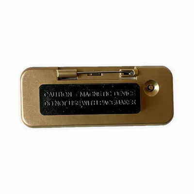 Pin Plus Magnet Backing - Custom Socks Now