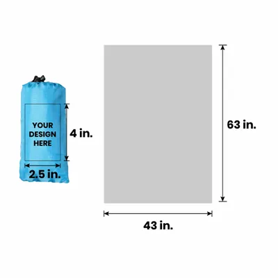 43in x 63in - Custom Socks Now