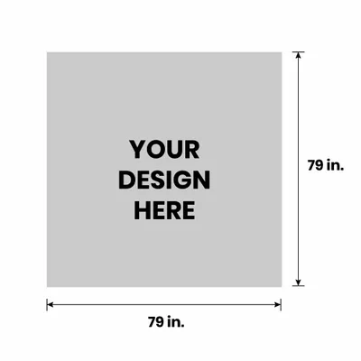 79in x 79in - Custom Socks Now