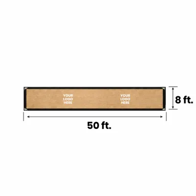 8 ft. x 50 ft. - Custom Socks Now