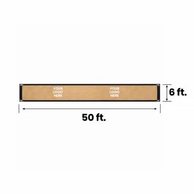 6 ft. x 50 ft. - Custom Socks Now